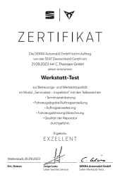 DEKRA Werkstatt-Test C. Thomsen Seevetal 2023